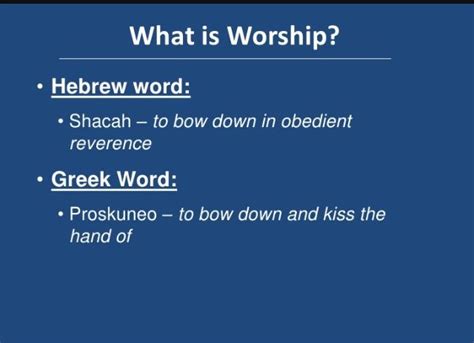 People who say that they have a nonliturgical church have this meaning in mind. . What is the greek word for worship